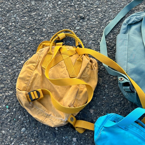 Fjällräven Kånken Backpack Set - Green, Yellow, Blue main image 5